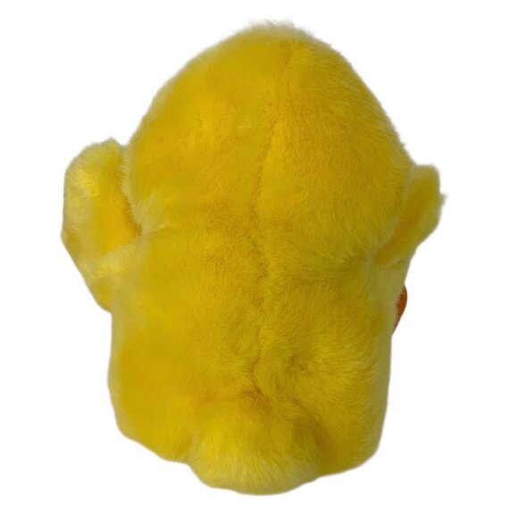 Plush Duck Hand Puppet Stuffed Animal With Orange Feet Bow Yangee Industries - Picture 3 of 7